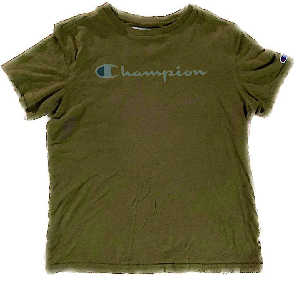 Champion Forest Green T-shirt Size Medium (10/12)